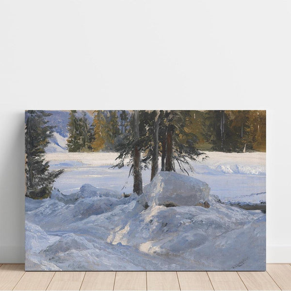 Reproduction of the painting Winter Sun Painting - Edward Theodore Compton