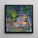 Sun in the Afternoon at Wilhelmsbad - Eugenie Bandell — framed artwork on a wall