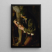 an engaging painting of a knight's armor - Solomon Joseph Solomon — framed artwork on a wall