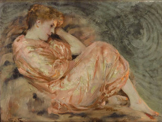a reclining woman - Solomon Joseph Solomon — artwork view