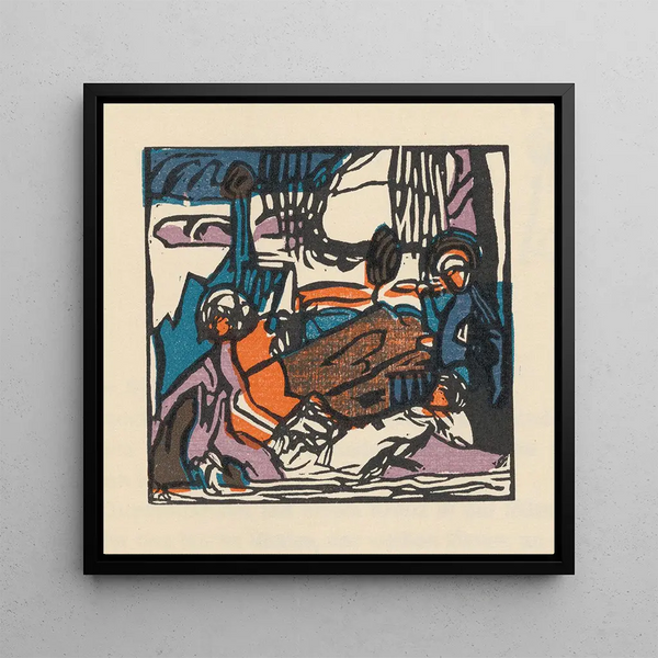 Reproduction of the painting Sons Pl 13 - Wassily Kandinsky