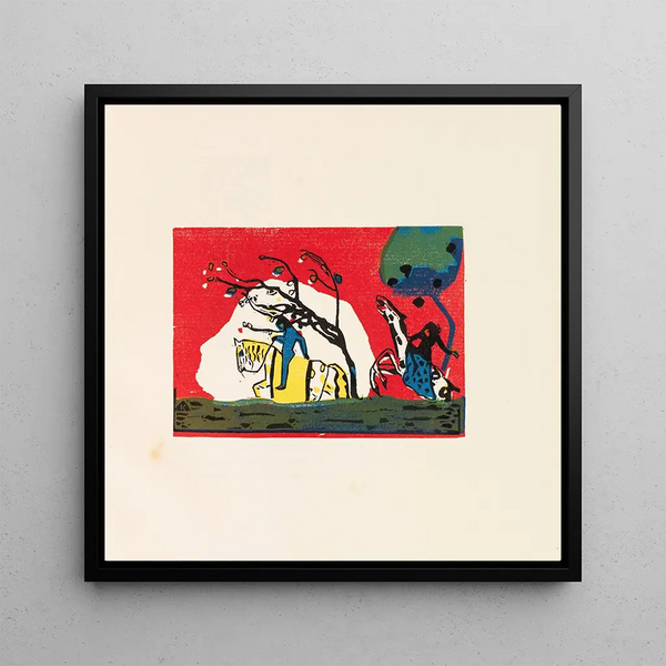 Sons - Wassily Kandinsky — framed artwork on a wall