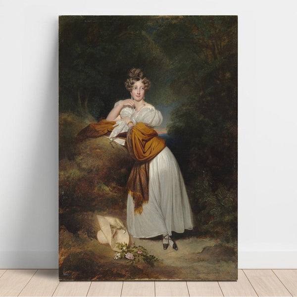 Reproduction of the painting Sophie Guillemette, Grand Duchess of Baden - Franz Xaver Winterhalter