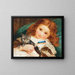 Best friends - Sophie Anderson — framed artwork on a wall