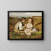 It's a pun between laugh or not - Sophie Anderson — framed artwork on a wall