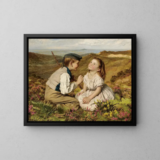It's a pun between laugh or not - Sophie Anderson — framed artwork on a wall