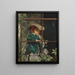 Pas de marche aujourd'hui - Sophie Anderson — framed artwork on a wall