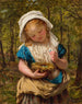 Portrait of a Young Girl - Sophie Anderson — artwork view