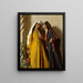 Scandal in the Harem - Sophie Anderson — framed artwork on a wall
