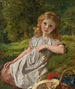 Summer Flowers Painting - Sophie Anderson — artwork view
