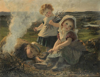 The Bûcher - Sophie Anderson — artwork view
