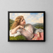 The Lark's Song - Sophie Anderson — framed artwork on a wall