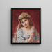 The Young Bride - Sophie Anderson — framed artwork on a wall