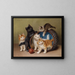 The Red Balloon - Sophie Sperlich — framed artwork on a wall