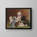 Cats - Sophie Sperlich — framed artwork on a wall