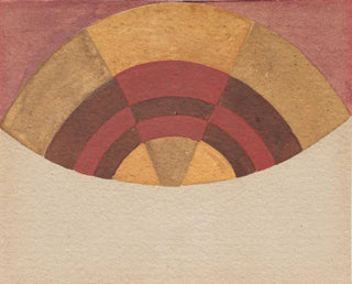 Demi-circle Painting - Sophie Taeuber-Arp — artwork view