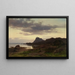 a lighthouse on the Norwegian coast - Sophus Jacobsen — framed artwork on a wall