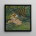 Under the Trees - Gaston La Touche — framed artwork on a wall