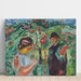 Reproduction of the painting Under the Red Apples - Edvard Munch