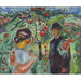 Reproduction of the painting Under the Red Apples - Edvard Munch