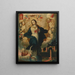 Immaculée - South American School — framed artwork on a wall