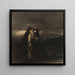 Swiss Souvenir Painting - Victor Hugo — framed artwork on a wall