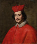 Portrait of Cardinal Camillo Astalli Pamphili 1616-1663 - Spanish School — artwork view