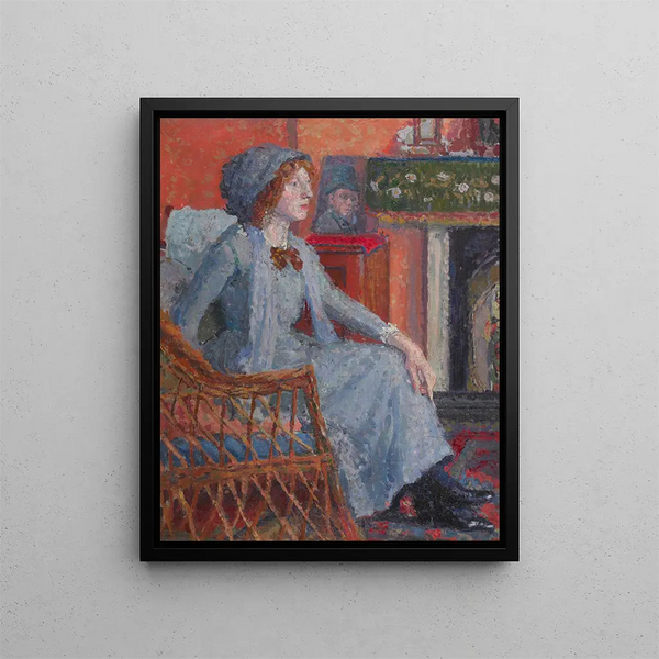 L'épouse de l'artiste Mornington Crescent - Spencer Frederick Gore — framed artwork on a wall