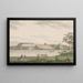 Château d'Augustenborg sur Als - Søren L. Lange — framed artwork on a wall
