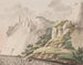 The chalk mountain part of Mns called Sommerspiret seen from the beach - Søren L. Lange — artwork view