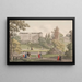 Château de Frederiksberg - Søren L. Lange — framed artwork on a wall