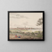 Horsens Painting - Søren L. Lange — framed artwork on a wall