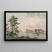 Hvedholm Painting in the Faaborg region on Fyn - Søren L. Lange — framed artwork on a wall