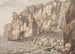 Cliff painting called the church of Jon in the parish of Ruth on Bornholm - Søren L. Lange — artwork view