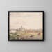 Kolding Painting - Søren L. Lange — framed artwork on a wall