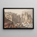Rives de la plage à Østermarie sogn à Bornholm - Søren L. Lange — framed artwork on a wall