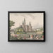 Château de Rosenborg - Søren L. Lange — framed artwork on a wall