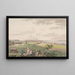 Rudkøbing on Langeland - Søren L. Lange — framed artwork on a wall