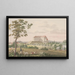 Château de Tranekær sur Langeland - Søren L. Lange — framed artwork on a wall