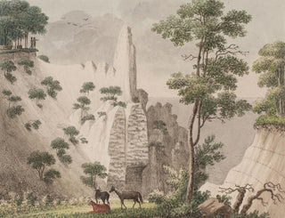 View of Sommerspiret in the chalk mountains - Søren L. Lange — artwork view