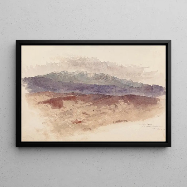 Crête de Shawangunk Newburgh New York - Stanford White — framed artwork on a wall