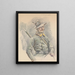 Fusilier à cheval - Stanisław Bagieński — framed artwork on a wall