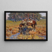 Rest near the water point - Stanisław Bagieński — framed artwork on a wall