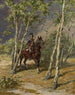 Uhlan on horseback - Stanisław Bagieński — artwork view