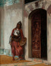 Guard at the Entrance of the Harem - Stanisław Chlebowski — artwork view