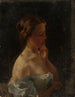 Study of a Young Woman - Stanisław Chlebowski — artwork view
