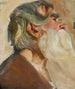 Old man with gray beard - Stanisław Dębicki — artwork view
