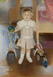 Portrait of Adam Gubrynowicz in 1906 child - Stanisław Dębicki — artwork view