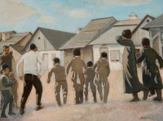 Vers le cheder - Stanisław Dębicki — artwork view