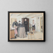 Voyage à la mer - Stanisław Dębicki — framed artwork on a wall